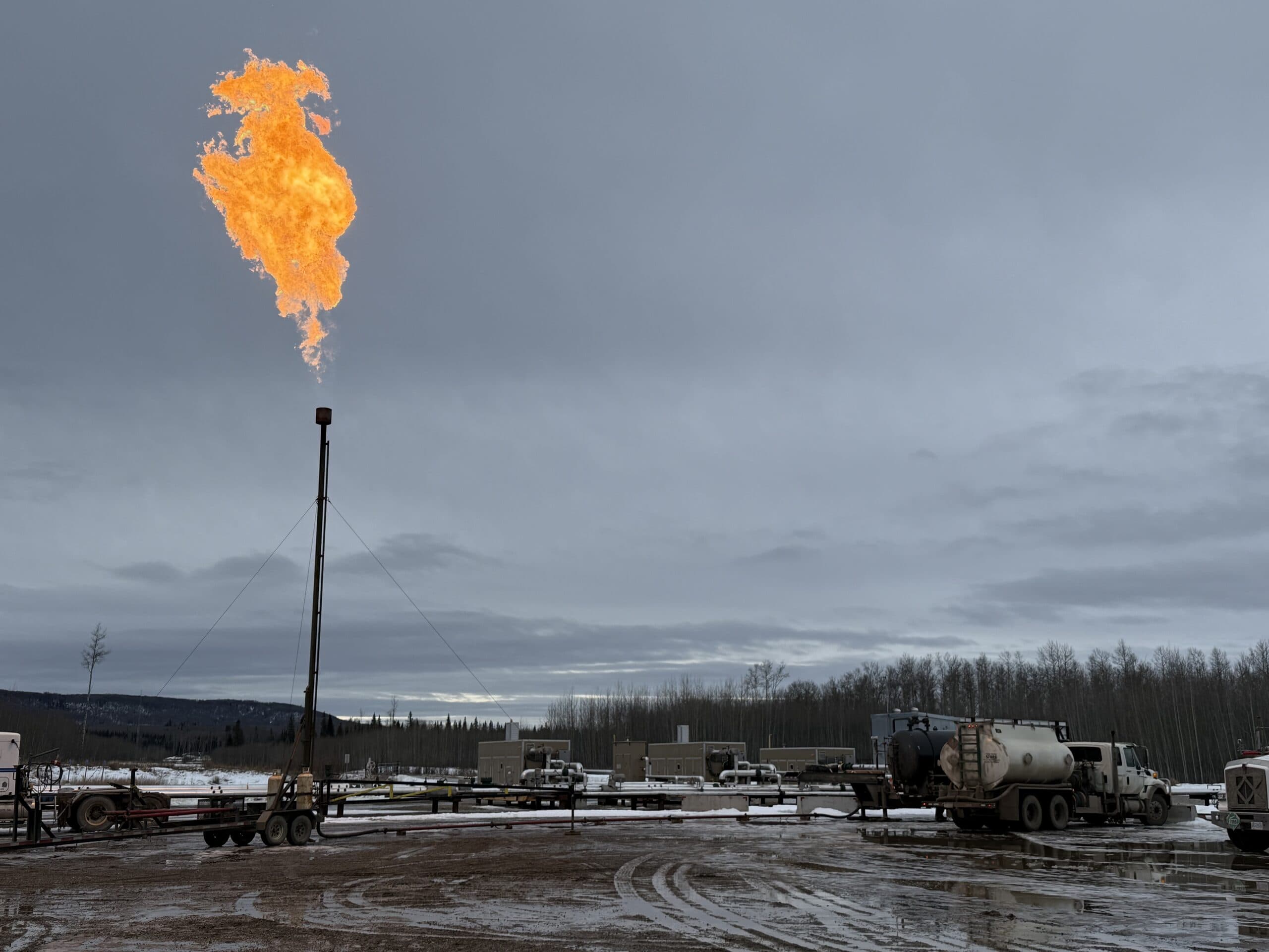 Stimulate Energy field operations in Northeast BC